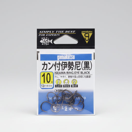 GAMAKATSU ISEAMA RING EYE สีดำ