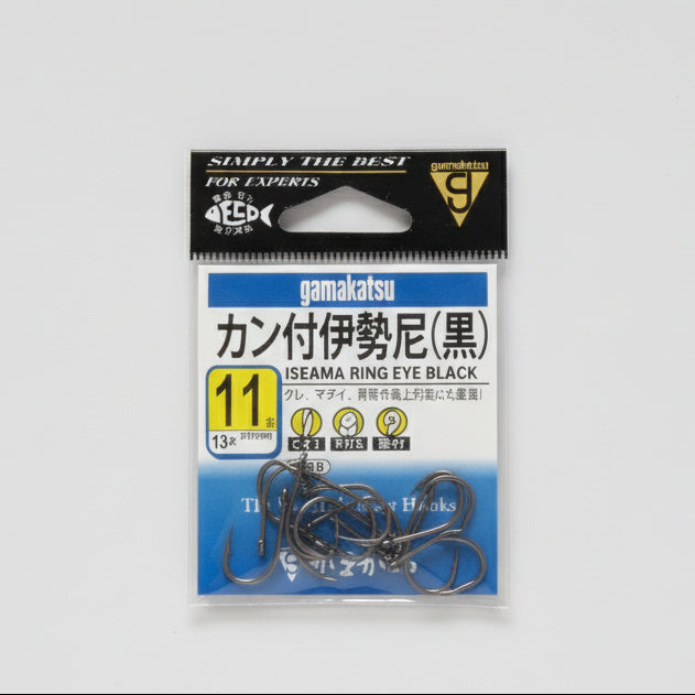 GAMAKATSU ISEAMA RING EYE สีดำ