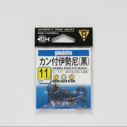 GAMAKATSU ISEAMA RING EYE สีดำ