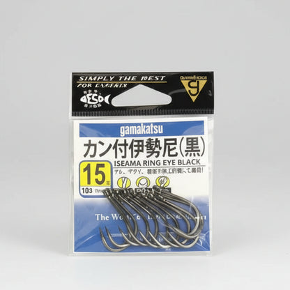 GAMAKATSU ISEAMA RING EYE สีดำ