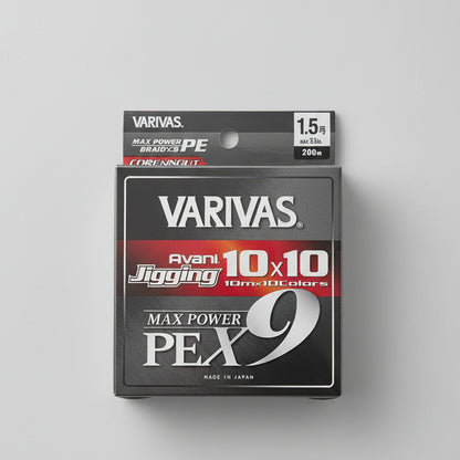 VARIVAS AVANI JIGGING 10x10 MAX POWER PEx9