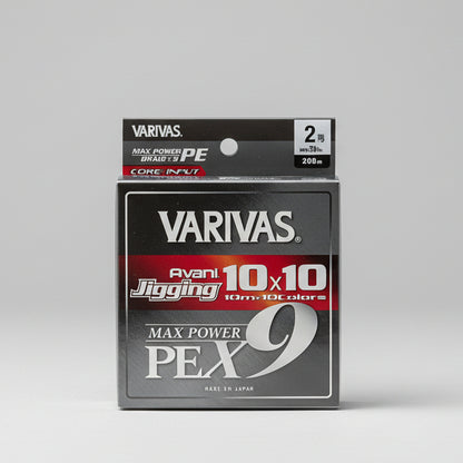 VARIVAS AVANI JIGGING 10x10 MAX POWER PEx9