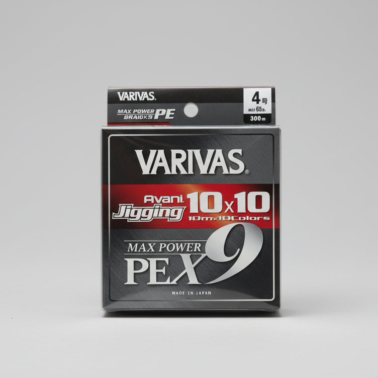 VARIVAS AVANI JIGGING 10x10 MAX POWER PEx9