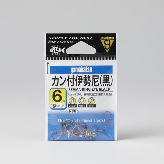 GAMAKATSU ISEAMA RING EYE สีดำ
