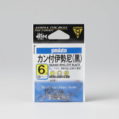 GAMAKATSU ISEAMA RING EYE สีดำ