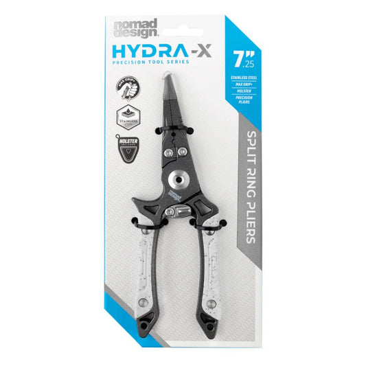 Nomad Design HYDRA-X 7.25" SPLIT RING PLIERS STAINLESS