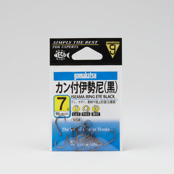 GAMAKATSU ISEAMA RING EYE สีดำ