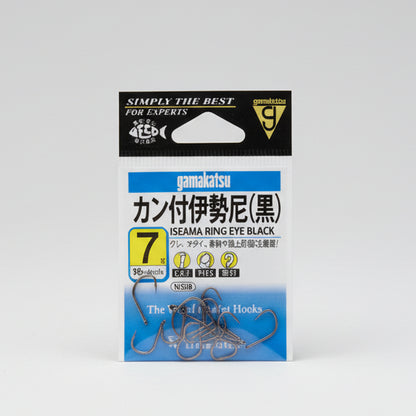 GAMAKATSU ISEAMA RING EYE สีดำ