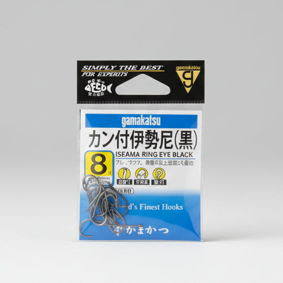 GAMAKATSU ISEAMA RING EYE สีดำ