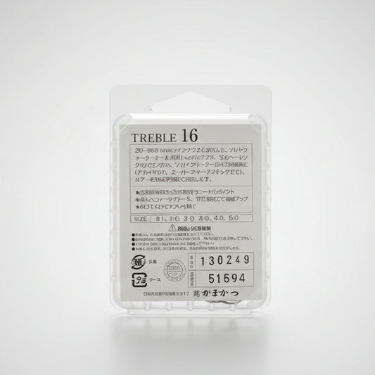 GAMAKATSU TREBLE 16 แพ็กเกจดั้งเดิม (ญี่ปุ่น)