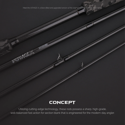 BONE TRAVEL ROD - VOYAGE-X - FOUR PIECE TRAVEL ROD
