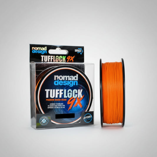 สาย PE ถัก 9 Nomad Design TUFF LOCK สีส้ม ขนาด 300 หลา