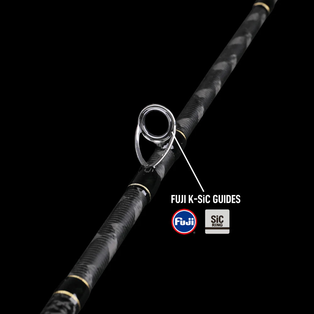 คันเบ็ด BONE TRAVEL ROD - OCEAN VOYAGE - TRAVEL SLOW JIGGING (คันเบ็ดตกปลาทะเลสำหรับเดินทางแบบสามท่อน)