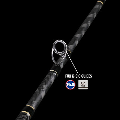 คันเบ็ด BONE TRAVEL ROD - OCEAN VOYAGE - TRAVEL SLOW JIGGING (คันเบ็ดตกปลาทะเลสำหรับเดินทางแบบสามท่อน)