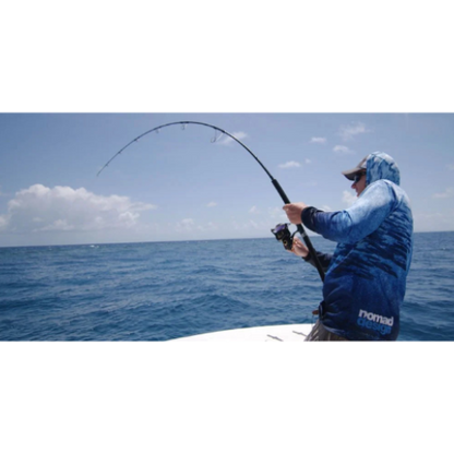 คันเบ็ดสปินนิ่งสำหรับตกปลาทะเลลึก Nomad Design SALTWATER OFFSHORE