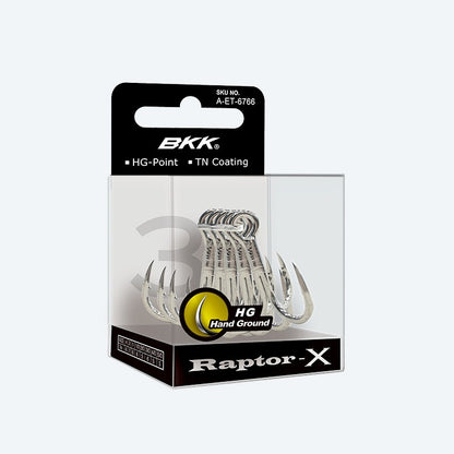 BKK RAPTOR-X HG ตะขอเบ็ดสามทางแบบลับมือ