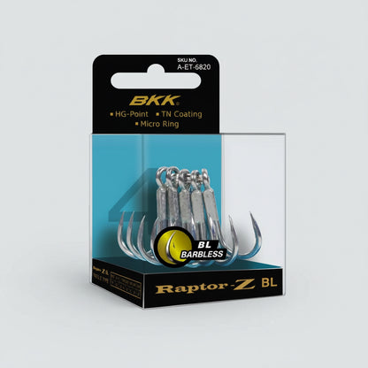 BKK RAPTOR-Z เบ็ดสามทาง สีดำ