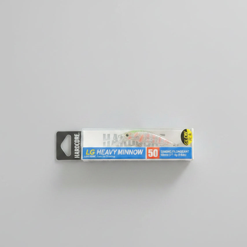 HARDCORE LIGHT GAME HEAVY MINNOW 50S