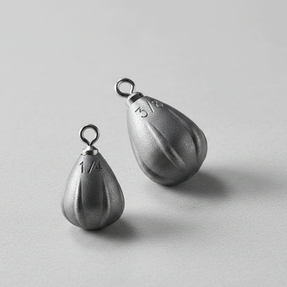 JACKALL TG TUNGSTEN TEAR DROP ROUND EYE SINKER