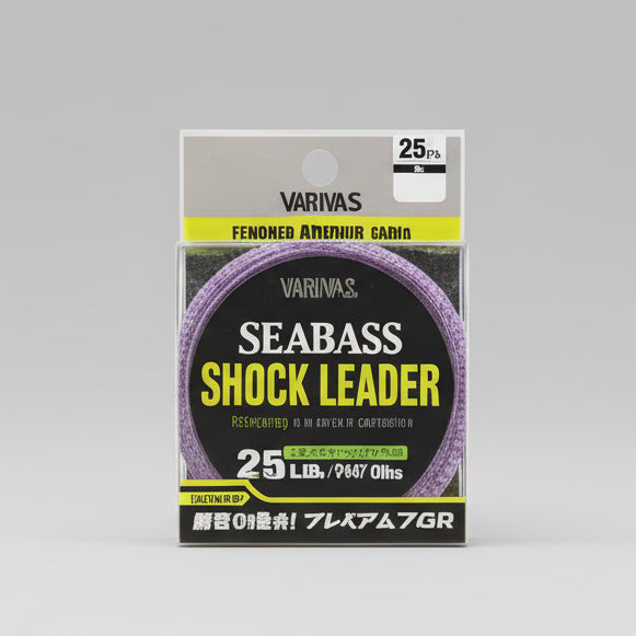 VARIVAS SEABASS SHOCK LEADER - PREMIUM FLUORO CARBON