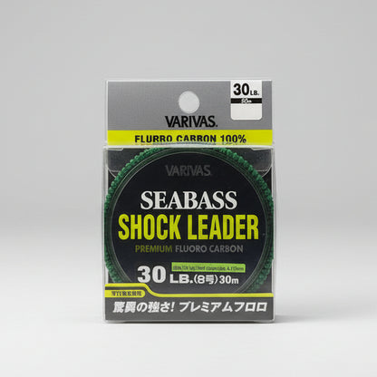 VARIVAS SEABASS SHOCK LEADER - PREMIUM FLUORO CARBON