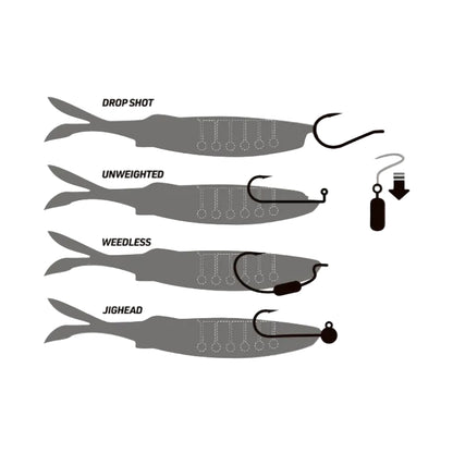 Nomad Design FALLOUT MINNOW 3.5" - Live Ops