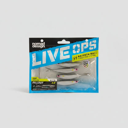 Nomad Design FALLOUT MINNOW 3.5" - Live Ops