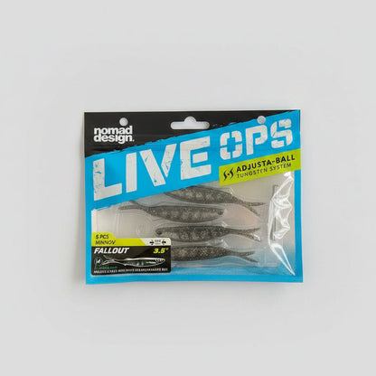 Nomad Design FALLOUT MINNOW 3.5" - Live Ops