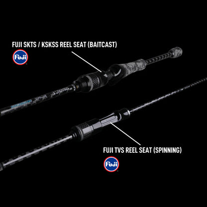 คันเบ็ด BONE TRAVEL ROD - VOYAGE SALT FINESSE SERIES (คันเบ็ดเดินทางสี่ท่อน)