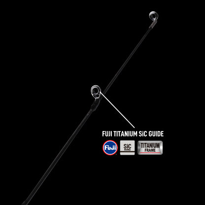 คันเบ็ด BONE TRAVEL - VOYAGE SALT FINESSE LITE - คันตันคาร์บอน (คันเบ็ดเดินทางสี่ท่อน)