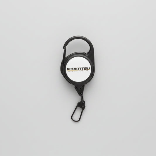 IMAKATSU IK-901 IK CARABINER PIN-ON-REEL - WHITE