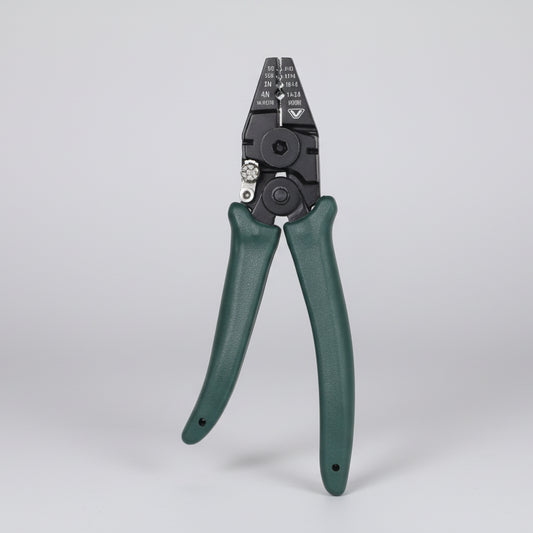 คีมย้ำและคีมตัดสายไฟ รุ่น PROX VC318 VICEO PLIERS HAND PRESSER CRIMPER SLIDE CUTTER