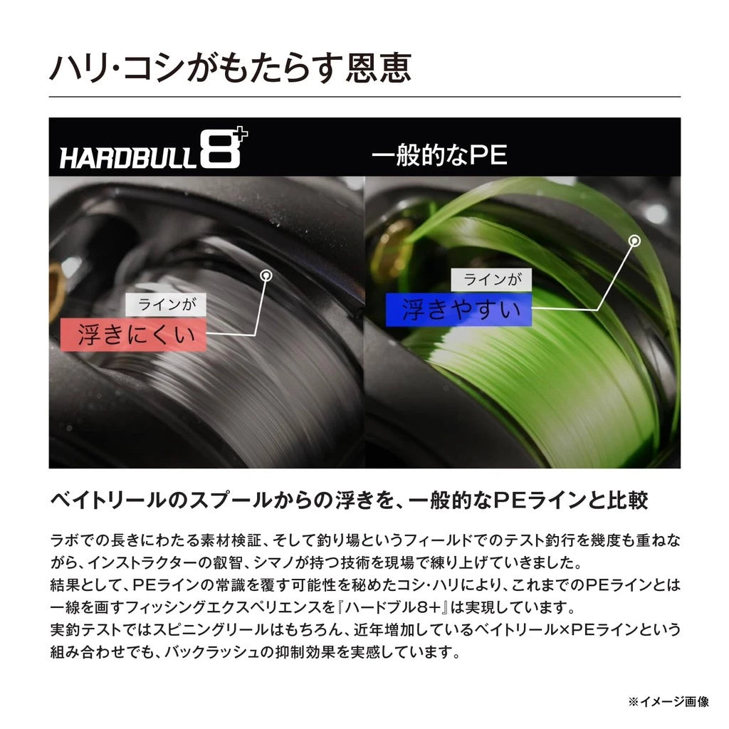 SHIMANO HARD BULL 8+ สเปกตร้า